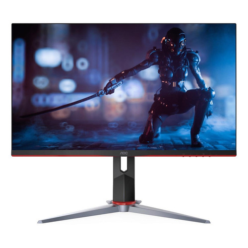 Monitor gamer AOC G2 24G2 led 23.8" negro y rojo 100V/240V