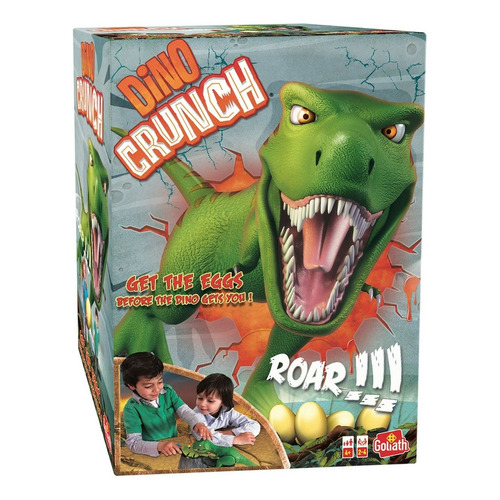 Dino Crunch Juego De Mesa Infantil Habilidad Dinosaurio Ed