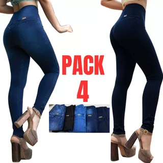 Pack 4 Jeans Fajeros Reductor ( Nieves Original )