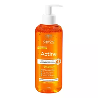 Darrow Actine Gel De Limpieza Facial Com Vitamina C 400gr