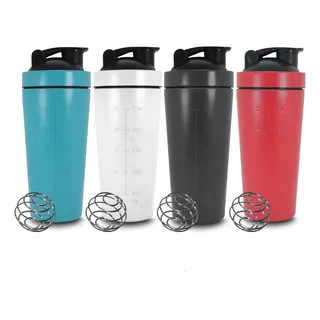 Shaker Proteina Vaso Shaker Acero Inoxidable Gym 750ml