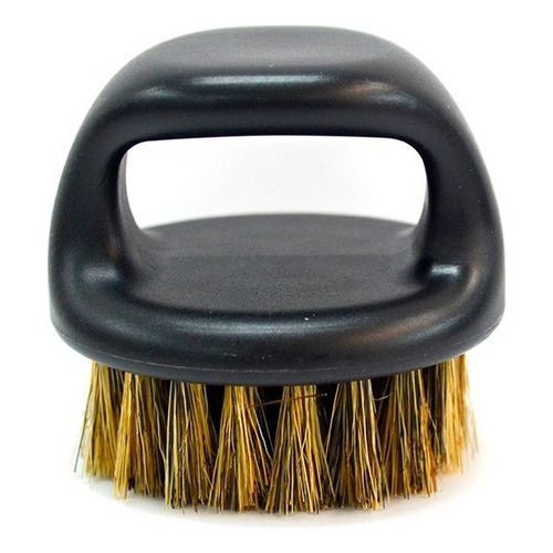 Cepillo Para Barba Con Cerdas De Pelo De Jabalí Color Negro