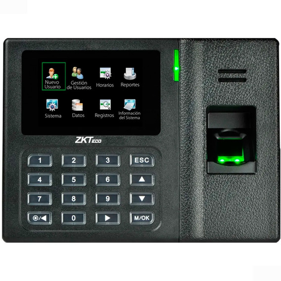 Control De  Asistencia Checador Zkteco Lx14 Biometrico