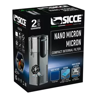 Filtro Interno Sicce Micron 300l/h 110v Para Aquários
