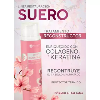 Tratamiento Platinum Reconstructor Colágeno Keratina 200 Ml