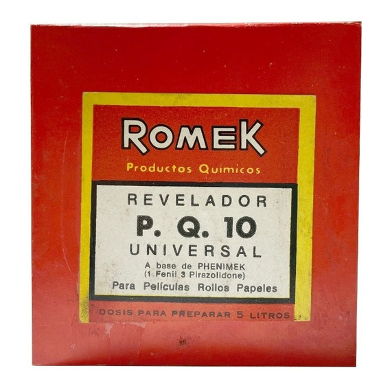 Revelador Universal Romek Pq10 P/blanco Y Negro (9369)