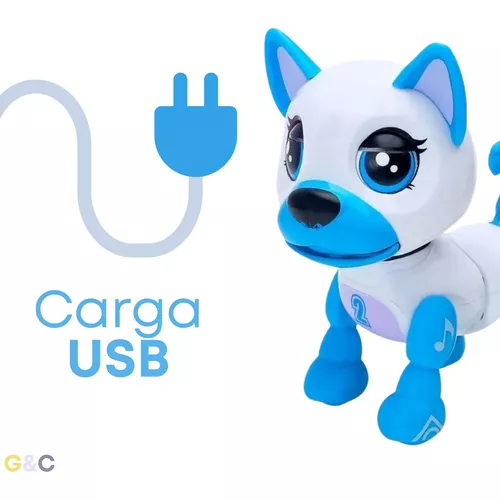 Perro Robot Interactivo Canta Baila Aprende A Hablar Bonito Color