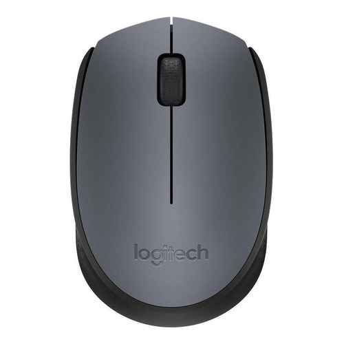 Mouse inalámbrico Logitech  M170 M170 gris y negro