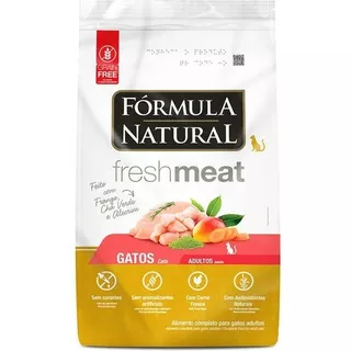 Ração Fórmula Natural Fresh Meat Gatos Adultos Frango 1kg