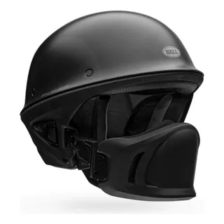 Bell Casco Moto Rogue Negro Mate - Cafe Race