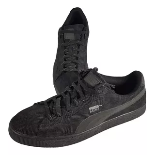  Tenis Puma Basket Hombre Deportivos Negro Original Talla 47