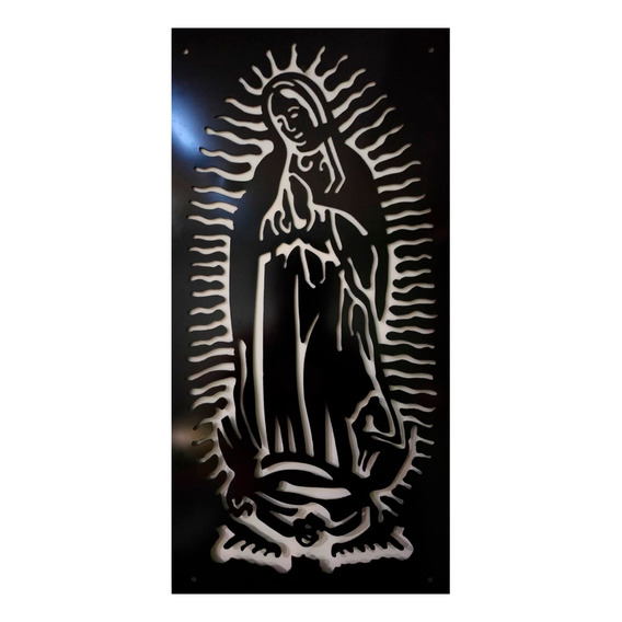 Celosía De Lamina De Acero Al Carbón Calibre 16 Virgen Maria