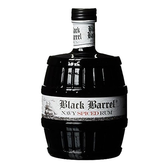 Ron A.h. Riise Black Barrel Navy Spiced Rum Goldbottle