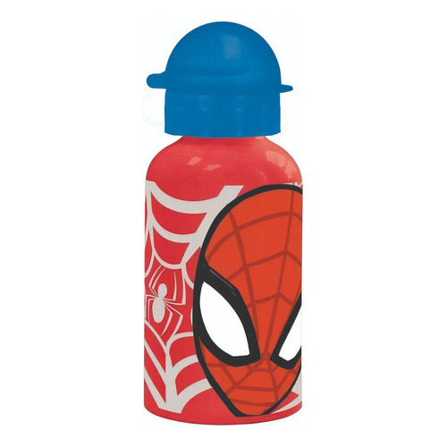 Botella Infantil De Plástico Con Pico Spiderman