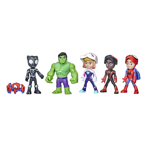 Figuras De Acción Set Múltiple Héroe Marvel Spidey 10 Cm