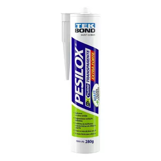 Pesilox Incolor Cola Pu Silicone Multiuso Fixa Tudo Adespec