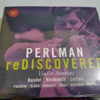 Cd Itzhak Perlman Violin Sonatas Handel Leclair Etc Cd Novo