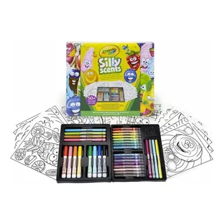 Kit De Arte Crayola Silly Scents 50 Peças