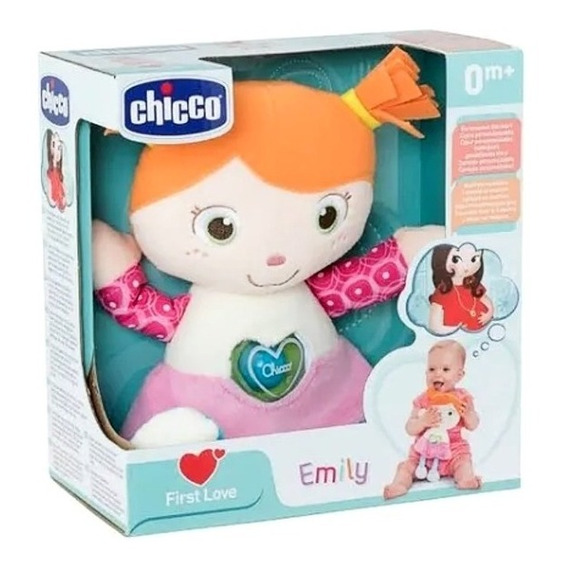 Muñeca De Peluche Emily Primer Amor Chicco  43318