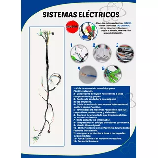 Sistema Electrico Akt 125 Flex - Tablero Analogo