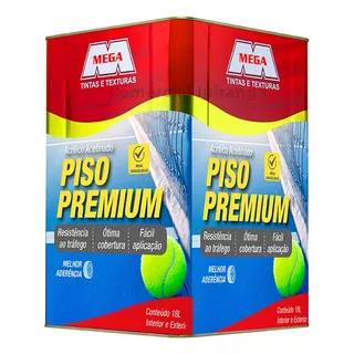 Tinta Piso Premium Mega Tintas 18lt Para Chão