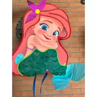 Piñata Sirenita Bebe 