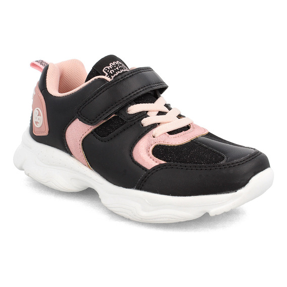 Zapatilla Niña Bubblegummers Bolt Negro