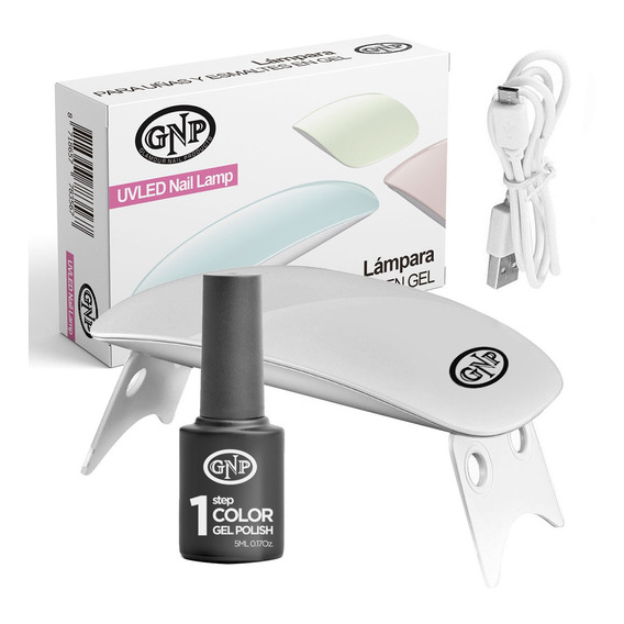 Lampara Para Uñas Uv Gnp Y Esmalte En Gel Gnp #84 Blanco