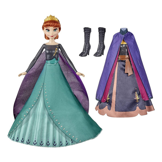 Frozen 2  *transformacion De Anna * Muñeca Disney Hasbro