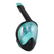 Mascara Snorkel Full Face Hydro Star + Soporte Gopro Frontal Anti Empañante Optima Vision Adulto