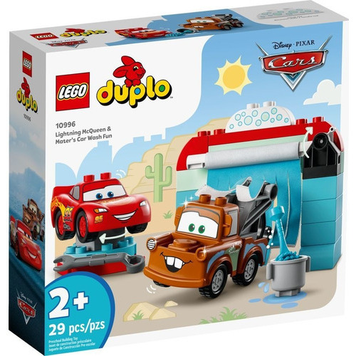 Lego Duplo - Lavadero De Autos De Rayo Mcqueen Y Mate -10996 Cantidad De Piezas 29