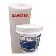 Humedad En Paredes Revestimiento Gavatex A1 25m2+adhesivo 4k