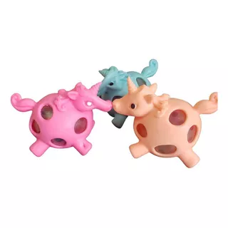 Apertar Fidget Squish Ball Unicornio Anti Stress
