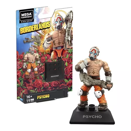 Mega Construx Borderlands Psycho Black Series!!