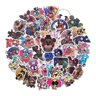 Five Nights At Freddys Set 50 Stickers