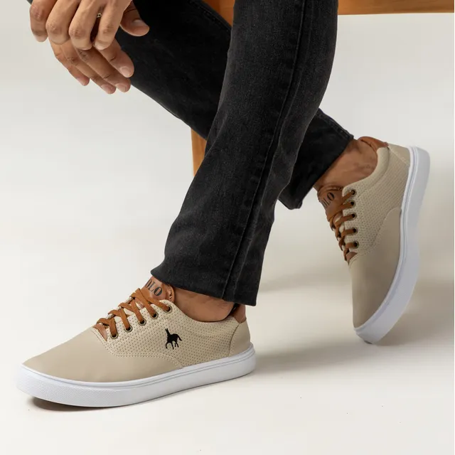 Tenis Masculino Sapatenis Polo Feet Sapato Casual