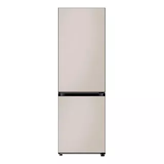 Heladera Inverter No Frost Samsung Bespoke Rb33a3070 Satin Beige Con Freezer 328l 220v