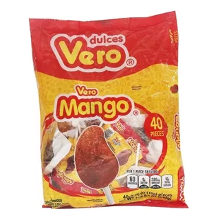 Dulces Mexicanos:vero Mango Sabor Vero Ma - Kg a $3