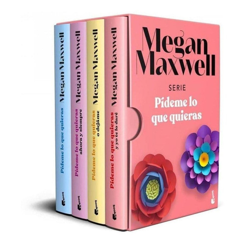 Pídeme lo que quieras, de Megan Maxwell. Editorial Booket, tapa blanda en español, 2021