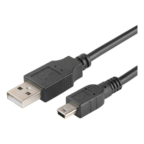 Cable de filtro Mini Usb V3 de 3 metros P Ps3 C de alta velocidad. Color: negro.