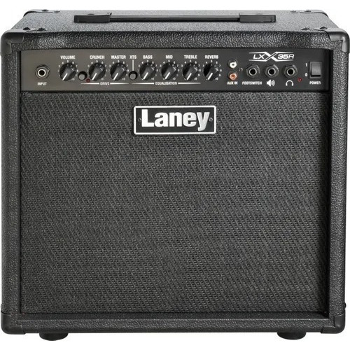 Amplificador Guitarra 35w Overdrive Reverb Laney Lx35r Combo Color Negro