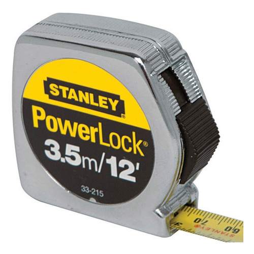Flexómetro Powerlock 3.5m/12 Pies x 13 mm Stanley 33-215