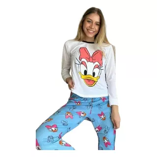 Pijama Manga Larga Talles Grandes