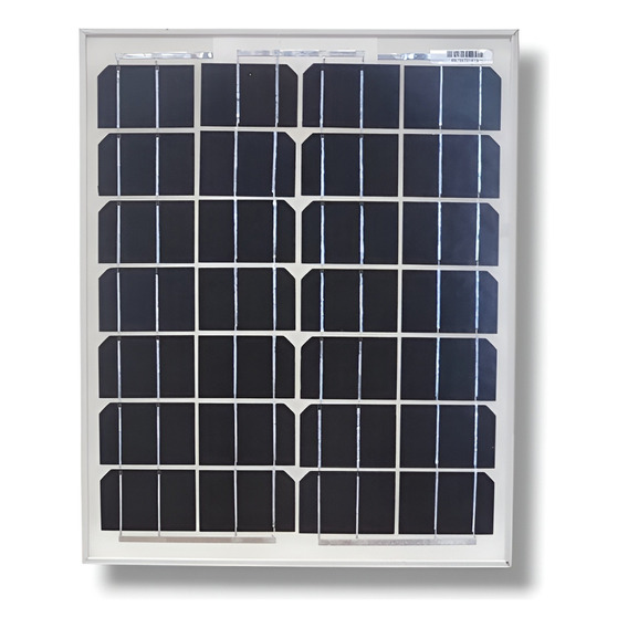 Panel Solar Monocristalino 20w 12v Hissuma