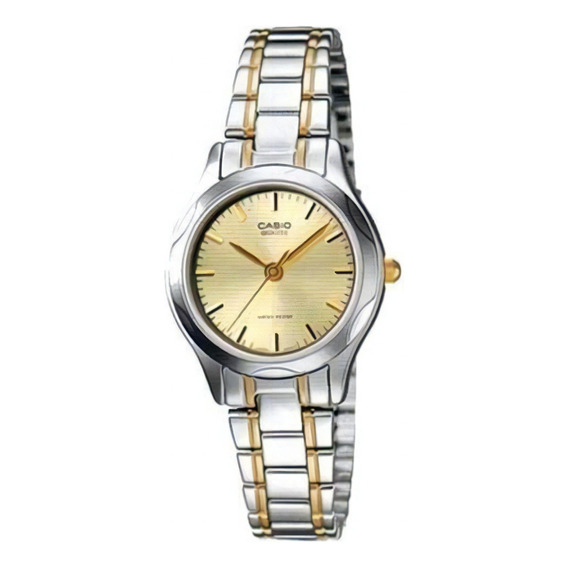 Reloj pulsera Casio Reloj Casio Fashion Ltp de cuerpo color plateado, analógico, para mujer, con correa de acero inoxidable color plateado