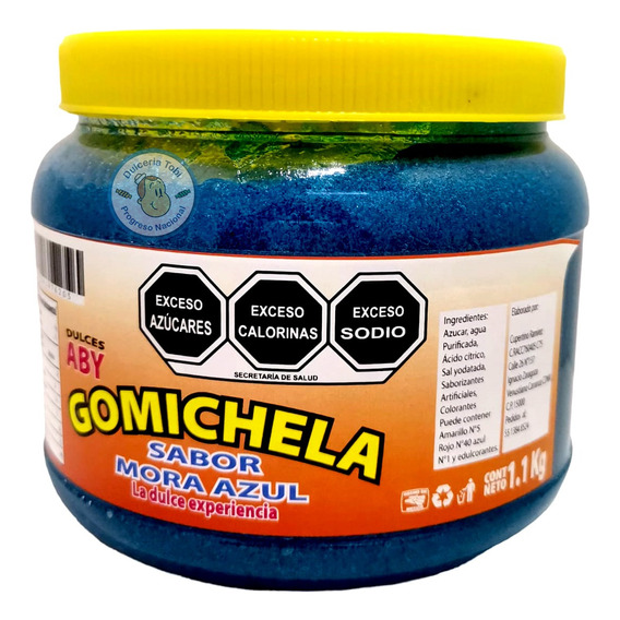 Pulpa Chamoy Mora Azul Para Escarchar Micheladas 1.1kg.