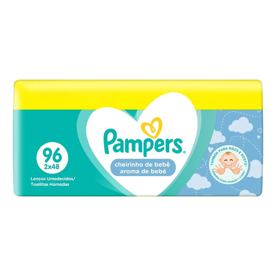 Pampers Toallitas Aroma Bebe Fresh Clean X 96un