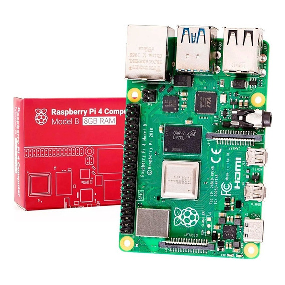 Placa De Microcontrolador Todomicro Raspberry-pi-4b8gb