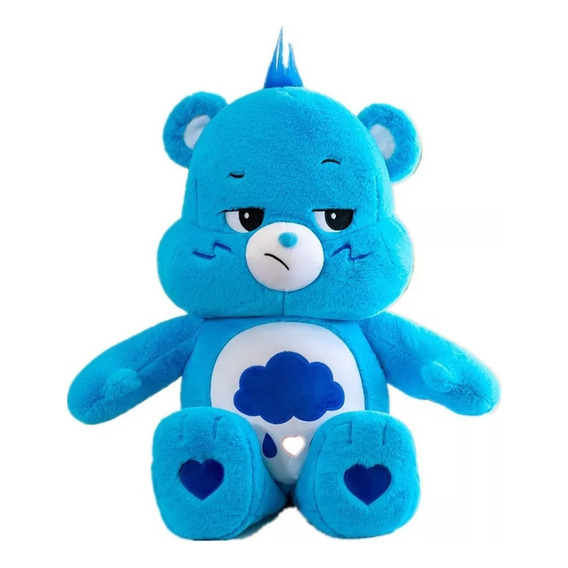 K Oso Peluche Angry Blue Drizzle 40 Cm