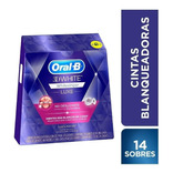 14 Sobres Tiras Blanqueador Oral-b Whitestrips Advanced Seal